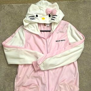 Womens Hello Kitty onesie (L)